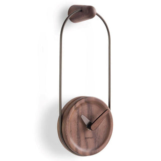 Nomon Micro Eslabón T wall clock graphite details - Buy now on ShopDecor - Discover the best products by NOMON design
