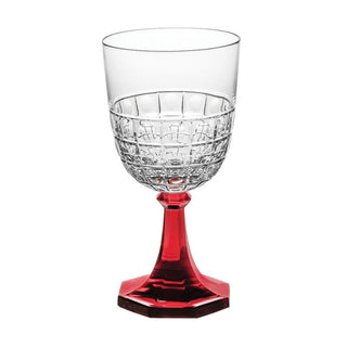 Vista Alegre Empório goblet with red stem - Buy now on ShopDecor - Discover the best products by VISTA ALEGRE design